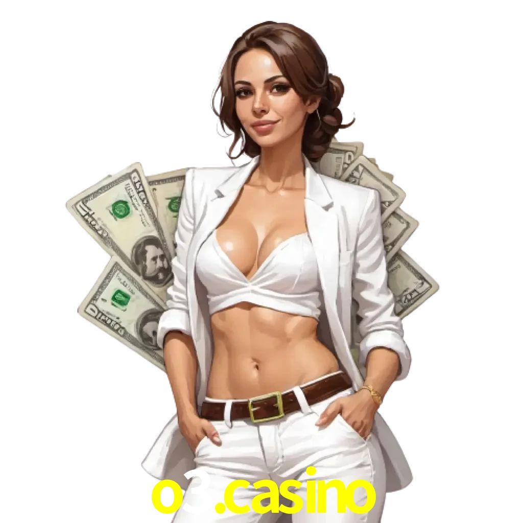 woman with money playing in O3.CASINO bet casino